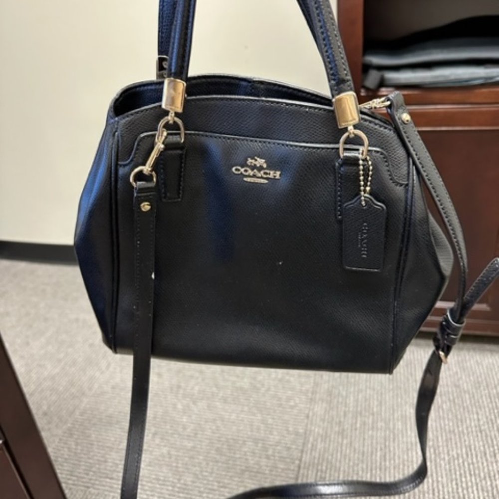 Coach Black Leather Purse